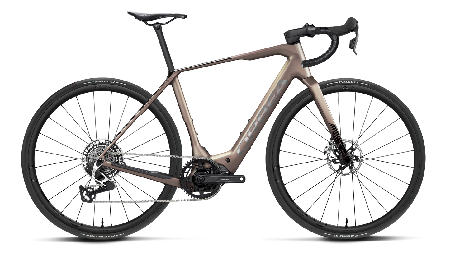 NEW 2027 Orbea Denna M11e 28mph Carbon Electric Gravel Bike - SRAM Red XPLR AXS