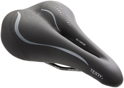 NEW Terry Liberator X Gel Saddle - Steel, Black, Women's, Italia - Around the Cycle