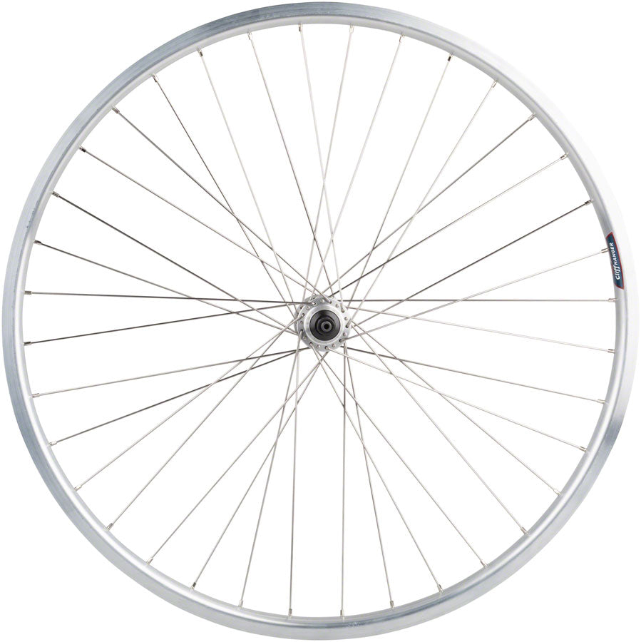 NEW Quality Wheels Value HD Series Rear Wheel - 700, QR x 130mm, Rim Brake, HG 10, Silver, Clincher - Around the Cycle
