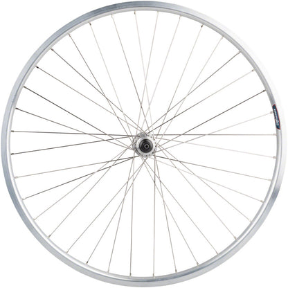 NEW Quality Wheels Value HD Series Rear Wheel - 700, QR x 130mm, Rim Brake, HG 10, Silver, Clincher - Around the Cycle