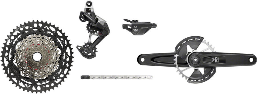 NEW SRAM Eagle 90 T-Type Groupset - Wide Crank, 32t Chainring, Trigger Shifter, 10-52t 12-Speed Cassette, Rear Derailleur, Chain - MTB, Transmission, 1x12, UDH ONLY - Around the Cycle