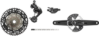 NEW SRAM Eagle 90 T-Type Groupset - Wide Crank, 32t Chainring, Trigger Shifter, 10-52t 12-Speed Cassette, Rear Derailleur, Chain - MTB, Transmission, 1x12, UDH ONLY - Around the Cycle