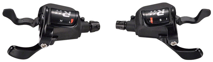 NEW microSHIFT R11 Trigger Shifter Set, 11-Speed Road, Double, Optical Indicator, Shimano Compatible