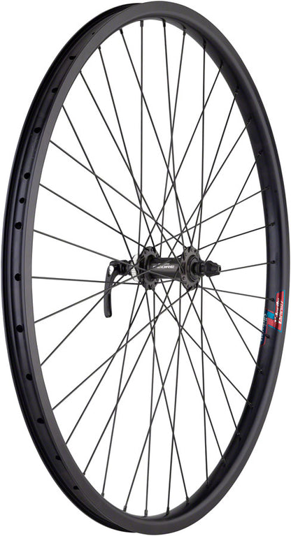 NEW Quality Wheels Value HD Series Disc Front Wheel - 700, QR x 100mm, Center-Lock, Black - Around the Cycle