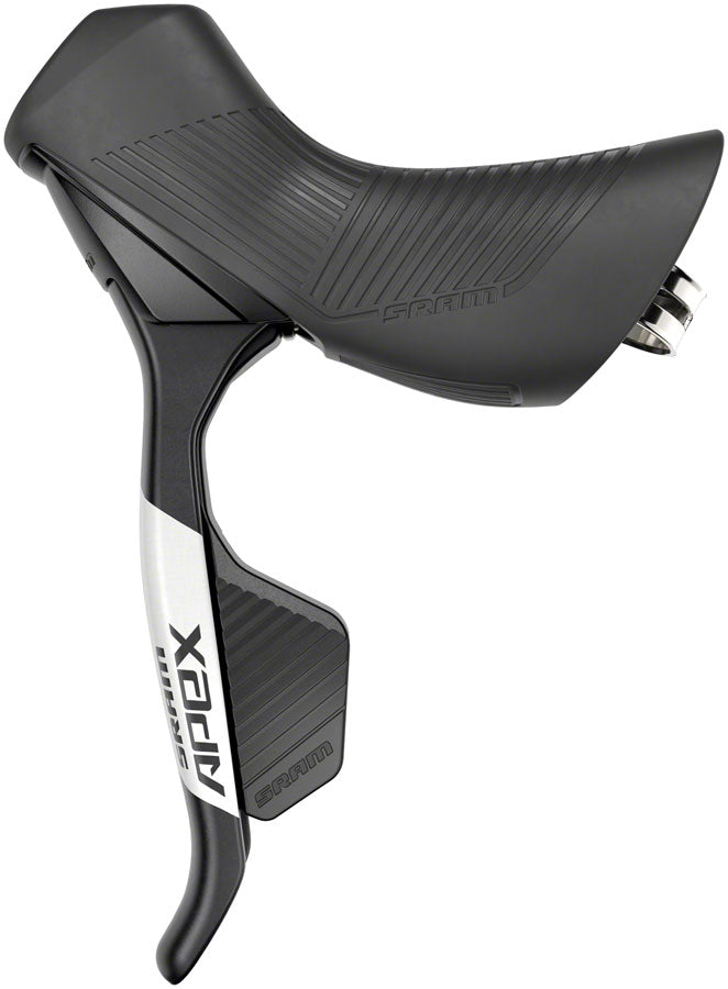 NEW SRAM Apex AXS eTap Shift/Brake Lever and Hydraulic Disc Brake Caliper - Left/Front, 12-Speed, Flat Mount, 20mm Offset, Black, D1 - Around the Cycle
