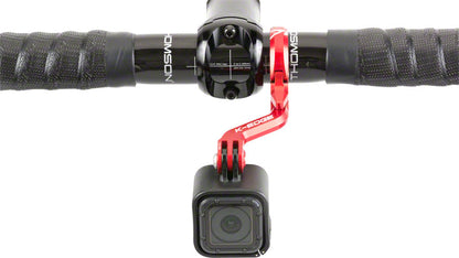 NEW K-EDGE Go Big Pro Universal Action Camera and Light On-Center Handlebar Mount 31.8mm: Black