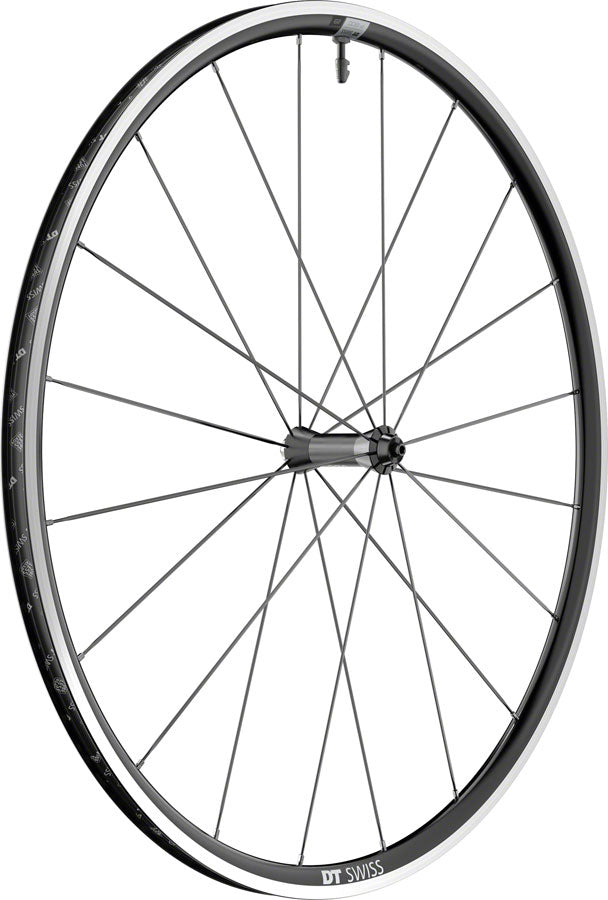 NEW DT Swiss P 1800 Spline Front Wheel - 700, QR x 100mm, Rim Brake, Black - Around the Cycle