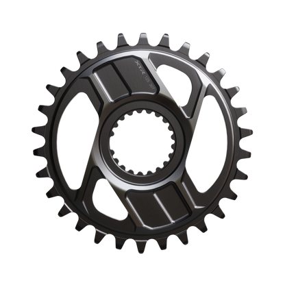 NEW Shimano XTR SM-CRM96 1x Direct Mount Chainring - Shimano Direct Mount, For 12-Speed HG+ Chain, Fits M9200 and M9220 Crank, Dark Gray - Around the Cycle