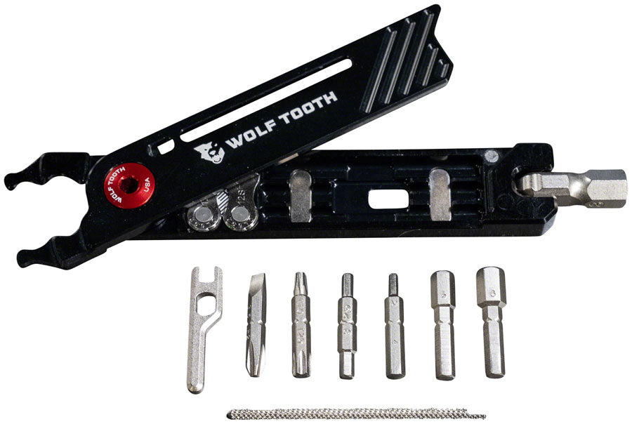 NEW Wolf Tooth 8-Bit Pliers, Red Bolt