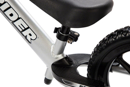 NEW Strider 12 Pro Kids Balance Bike: Silver - Around the Cycle
