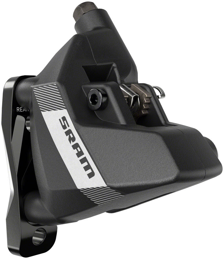 NEW SRAM Apex AXS eTap Shift/Brake Lever and Hydraulic Disc Brake Caliper - Right/Rear, 12-Speed, Flat Mount, 20mm Offset, Black, D1 - Around the Cycle