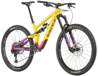 NEW Salsa Cassidy Carbon GX Eagle - Yellow/Purple Mountain Bike - Around the Cycle