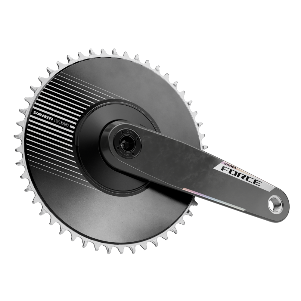 NEW SRAM Force 1 Aero Crankset - 12/13-Speed, 8-Bolt Direct Mount, DUB Spindle, Carbon, E1 - Around the Cycle