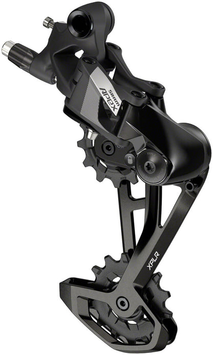 NEW SRAM Apex XPLR Rear Derailleur - 12-Speed, Medium Cage, 44t Max, Black, D1 - Around the Cycle