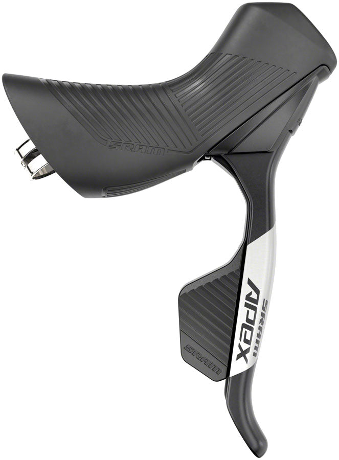 NEW SRAM Apex AXS eTap Shift/Brake Lever and Hydraulic Disc Brake Caliper - Right/Rear, 12-Speed, Flat Mount, 20mm Offset, Black, D1 - Around the Cycle