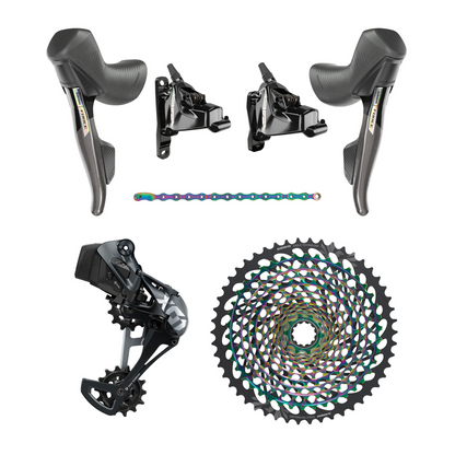 NEW SRAM Force X01/XX1 Eagle eTap AXS Mullet Gravel Groupset Kit - 1x12, D2