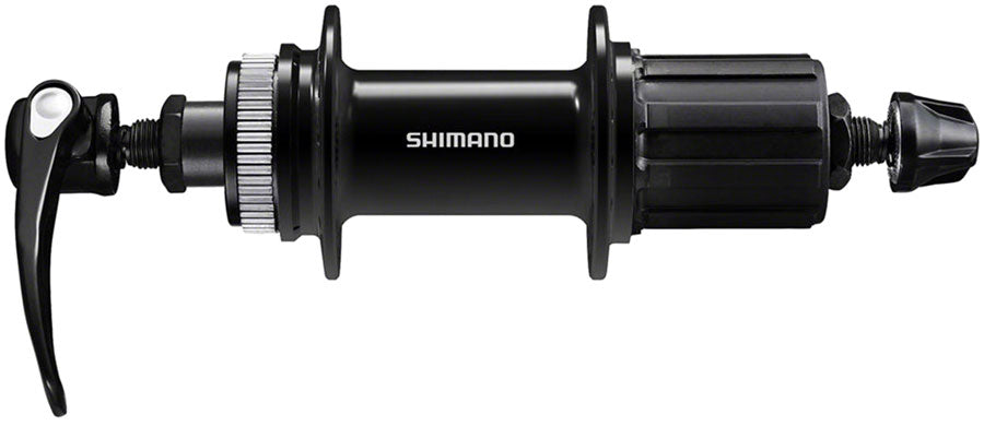NEW Shimano Deore FH-QC400-HM Rear Hub - QR x 135mm, Center-Lock Disc, HG10, Black, 32H - Around the Cycle