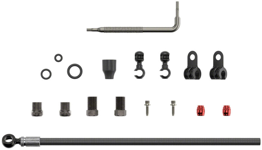 NEW SRAM Disc Brake Hose Kit - Black Banjo, 2000mm - Around the Cycle