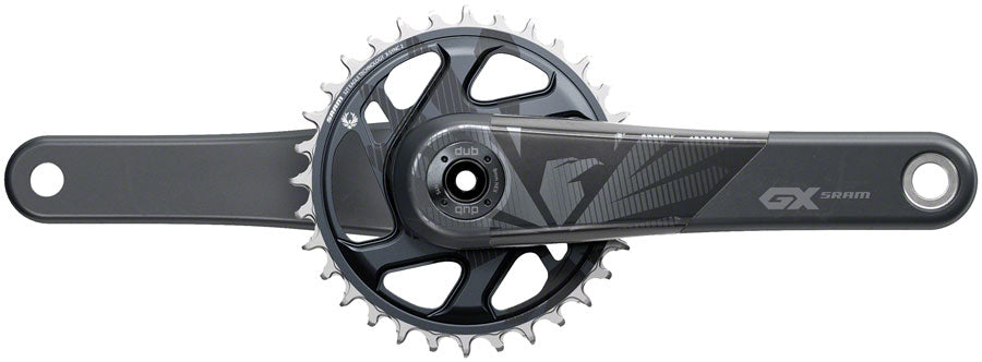NEW SRAM GX Eagle Carbon Boost Crankset - 12-Speed, 32t, Direct Mount, DUB Spindle Interface, Lunar