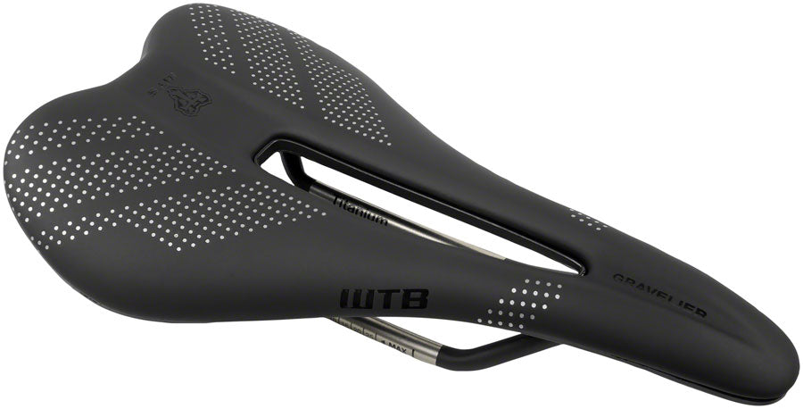 NEW WTB Gravelier Saddle - Black, Titanium