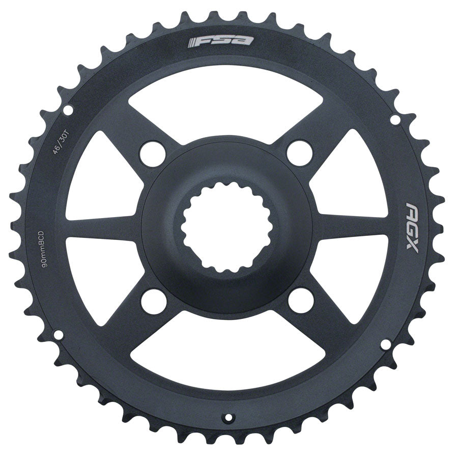 NEW Full Speed Ahead Gossamer AGX Direct Mount Chainring - 46t, Black - Around the Cycle