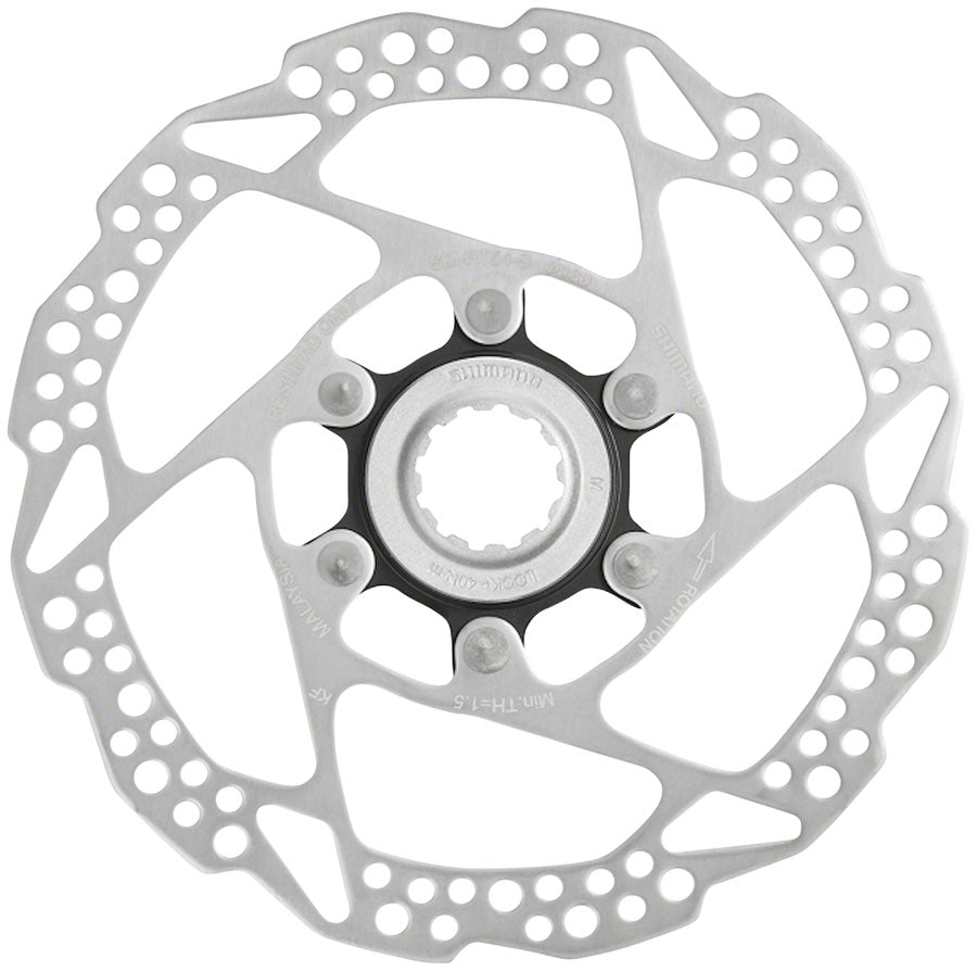 NEW Shimano SM-RT54-SI Disc Brake Rotor - 160mm, Center Lock, For Resin Pads Only, Internal Spline Lockring - Around the Cycle
