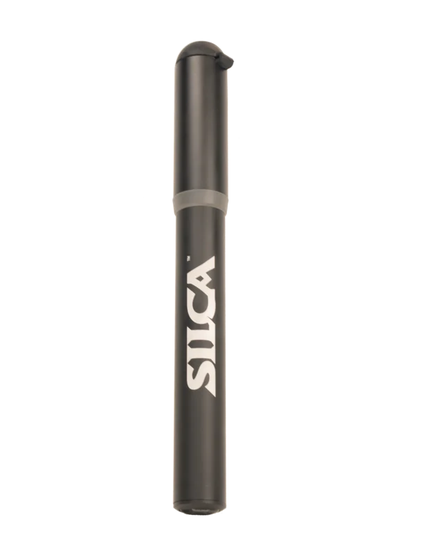 NEW Silca Gravelero Mini Pump - 80psi, Aluminum, Presta/Schrader, With Bracket, Retractable hose