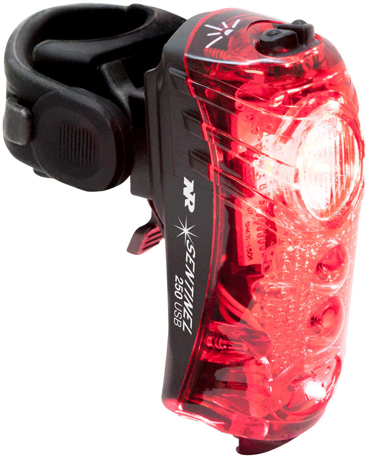 NEW NiteRider Sentinel 250 Taillight - Lazer Lane Lights, 250 lumens, Black - Around the Cycle