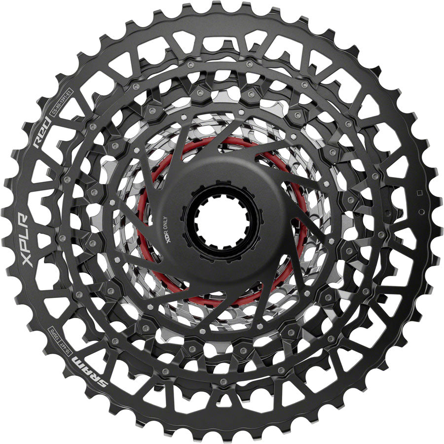 NEW SRAM RED XPLR XG-1391 Cassette - 13-Speed, 10-46t, For XDR Driver, Black/Silver, E1 - Around the Cycle