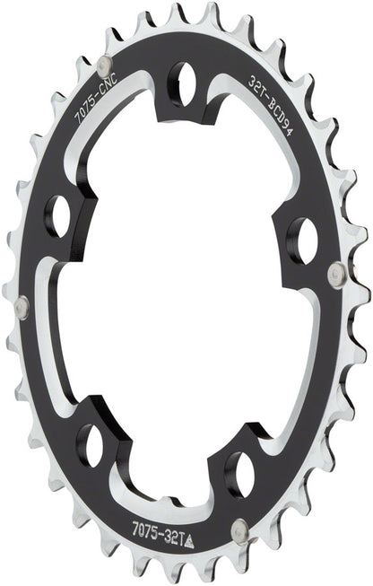 NEW Dimension Multi Speed Chainring - 32T, 94mm BCD, Middle, Black