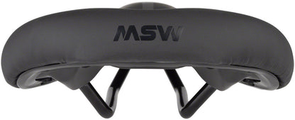 NEW MSW SDL-165 Hustle Performance Saddle - Chromoly, Black - Around the Cycle