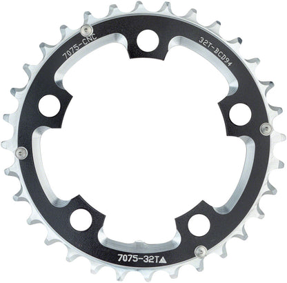 NEW Dimension Multi Speed Chainring - 32T, 94mm BCD, Middle, Black