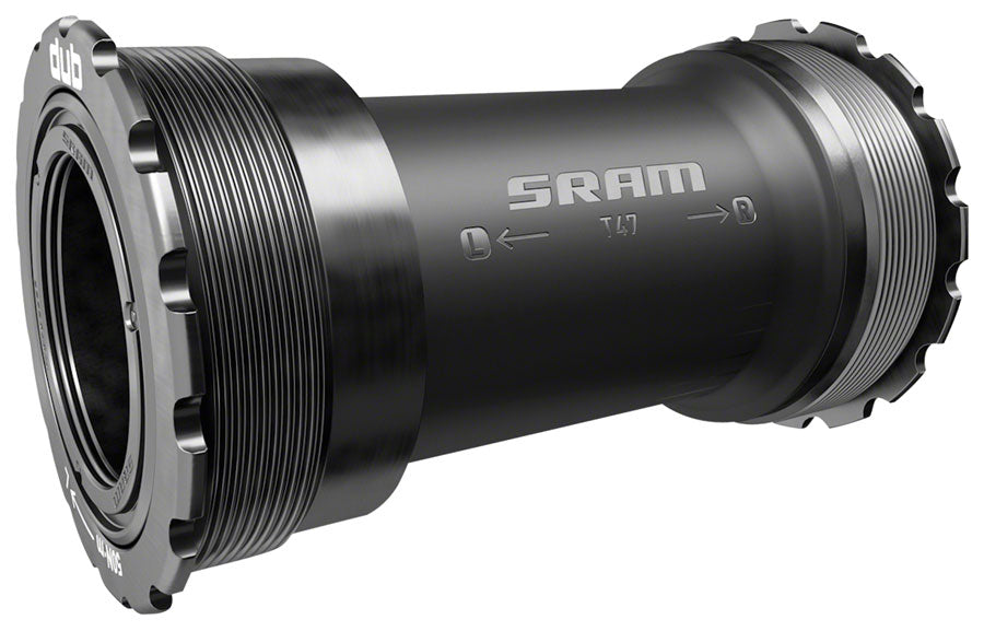 NEW SRAM DUB Wide T47 Bottom Bracket - T47, 85.5mm, Road, Black - Around the Cycle