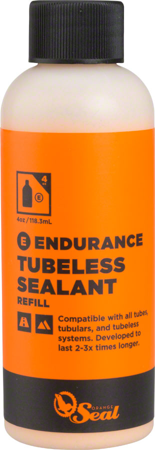 NEW Orange Seal Endurance Tubeless Tire Sealant Refill - 4oz