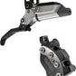 NEW SRAM Maven Ultimate Stealth Disc Brake and Lever - Rear, Post Mount, 4-Piston, Carbon Lever, Titanium Hardware, Black/Silver, A1