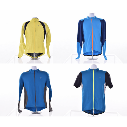 USED Pearl Izumi Large Jersey and Jacket Value Pack Set All Weather