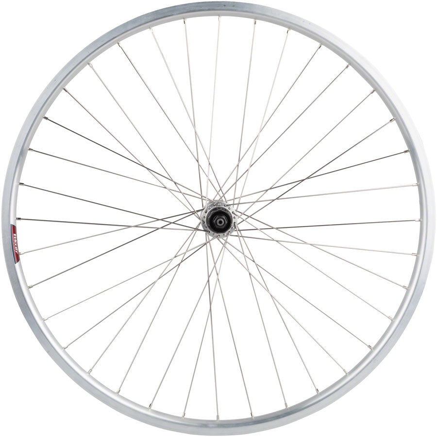 NEW Quality Wheels Value HD Series Rear Wheel - 700, QR x 130mm, Rim Brake, HG 10, Silver, Clincher - Around the Cycle