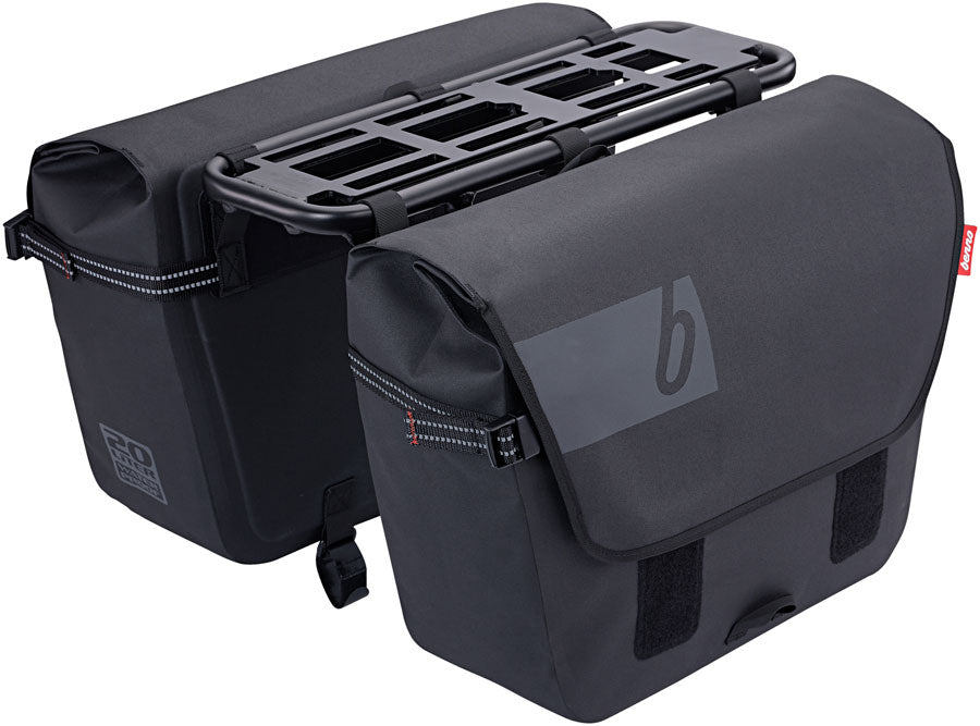 NEW Benno RemiDemi Pannier Bag - Waterproof, 20L, Black