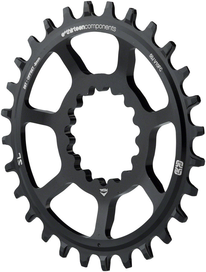NEW e*thirteen Direct Mount SL Guide Ring, 8/9/10/11/12 speed, 28t Narrow Wide, Black
