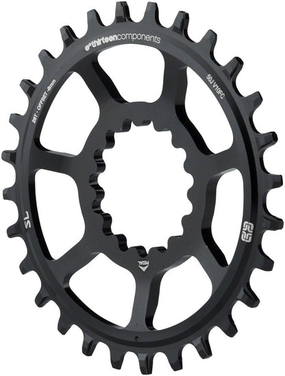 NEW e*thirteen Direct Mount SL Guide Ring, 8/9/10/11/12 speed, 28t Narrow Wide, Black