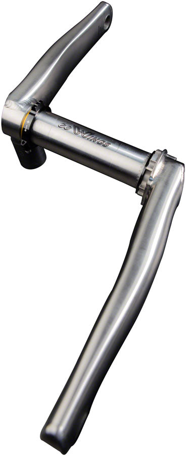 NEW Cane Creek eeWings Mountain Titanium Crankset - 165mm, Direct Mount, 30mm Spindle, Brushed Titanium - Around the Cycle
