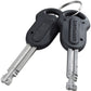 NEW Kryptonite KryptoLok U-Lock - 4 x 9", Keyed, Black, Includes 4' cable and bracket