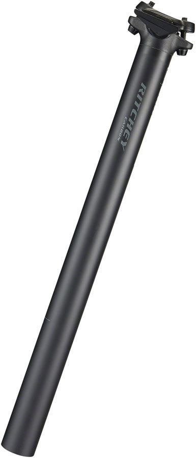 NEW Ritchey Comp Zero Carbon Seatpost: 27.2mm, 400mm, Black - Around the Cycle