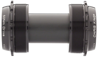 NEW Chris King ThreadFit T47 24x Bottom Bracket with Fit Kit 6 - T47, For SRAM/Truvativ GXP, Black