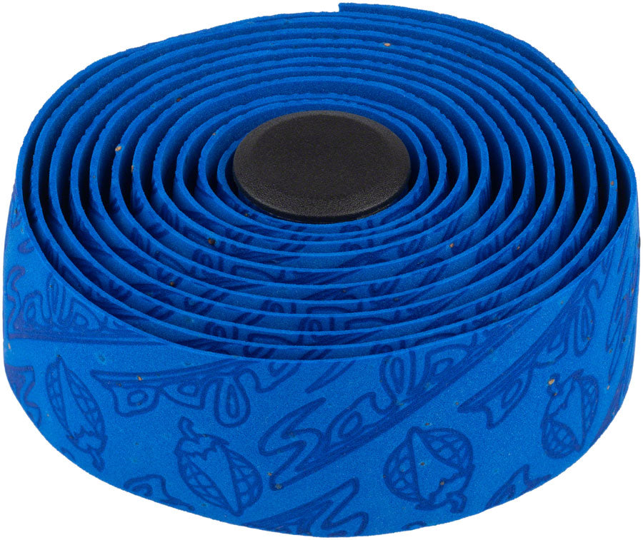 NEW Salsa Gel Cork Bar Tape - Blue - Around the Cycle