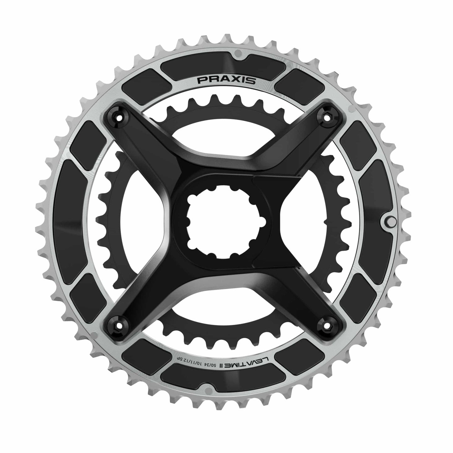 NEW Praxis Works 50/34t LEVATIME II TWO-TONE X-KIT 10/11/12 Chainring Set