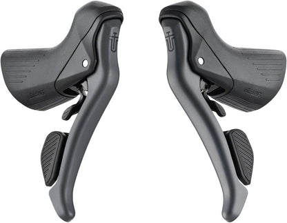 NEW microSHIFT Sword Drop Bar Shifter/Brake Lever Set - 2x, 10-Speed, Sword Compatible, Gray, Version B - Around the Cycle