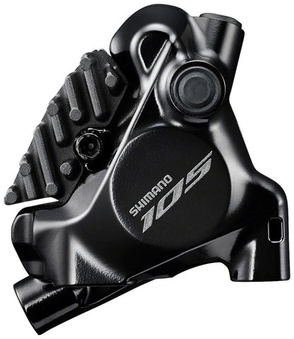 NEW Shimano 105 ST-R7170-R Di2 Shift/Brake Lever with BR-R7170 Hydraulic Disc Brake Caliper - Rear, 12-Speed, Flat Mount, Black - Around the Cycle