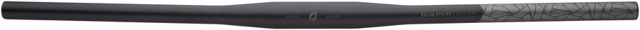 NEW Salsa Salt Flat Alloy Bar Flat/Riser Handlebar Salsa Salt Flat Handlebar, 31.8, 750mm width, Black - Around the Cycle