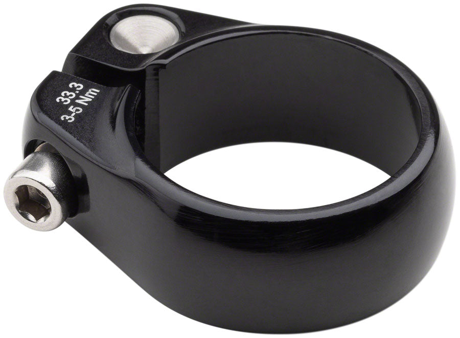NEW Salsa Lip-Lock Seatpost Clamp - 33.3mm, Bolt-On, Black - Around the Cycle